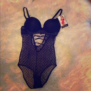 NWT Black see through lingerie!